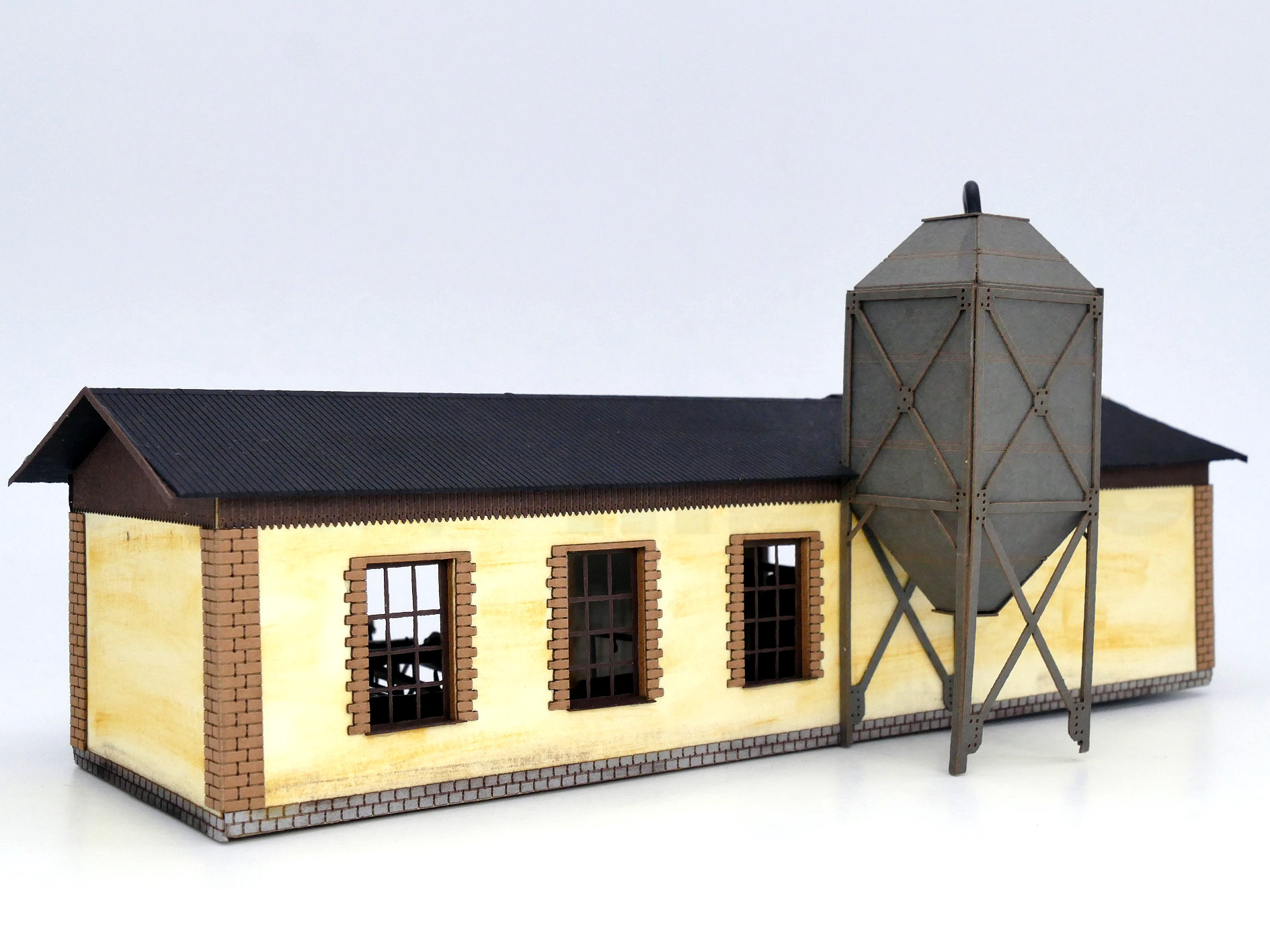 BuBi Model N60211 - N - Sägewerk mit Innenausstattung